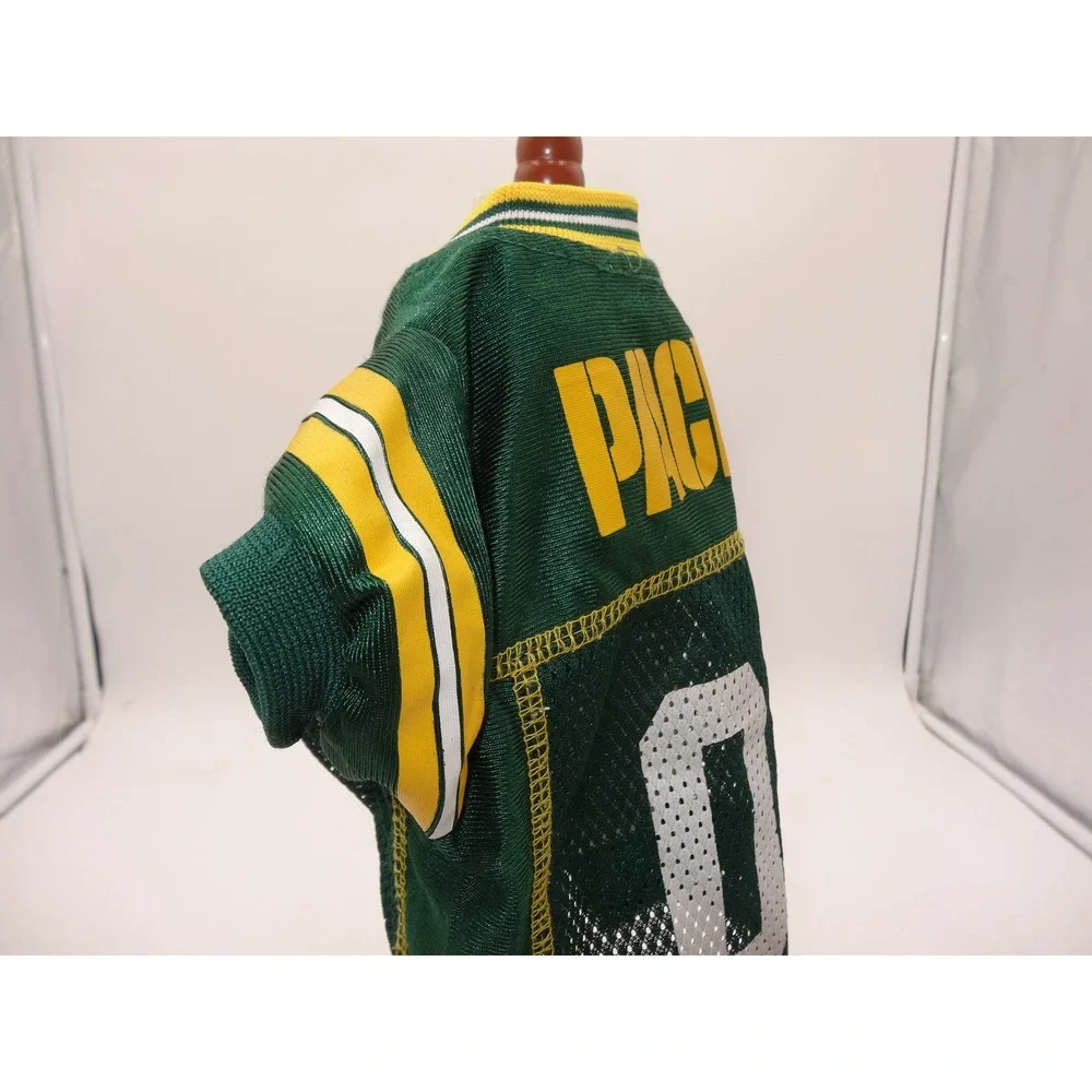 NFL Green Bay Packers Pet Jersey Green Yellow Mesh Dog Shirt Small
